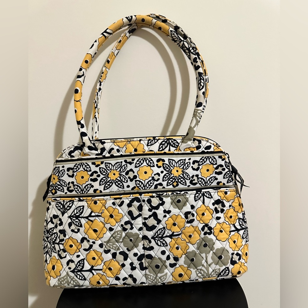 Vera Bradley Go Wild Tote Shoulder Bag Purse